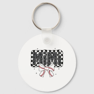 Cute Bysebyll Mimi Byllpark Coquette Bow Grandma M Keychain