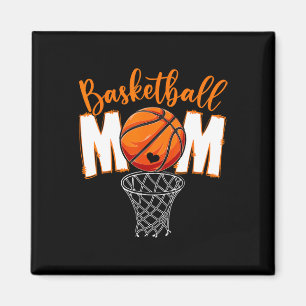 Cute Bysketbyll Mom Mama Mother's Day From Son Dau Magnet