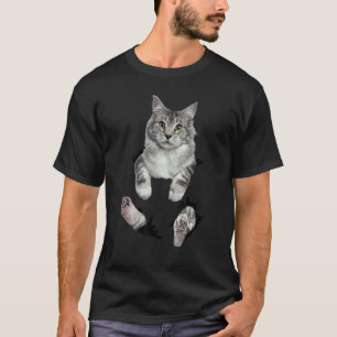 Cute Ca White Cat Kitten T-Shirt