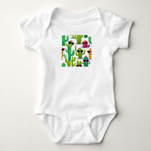 Cute Cactus Baby Bodysuit