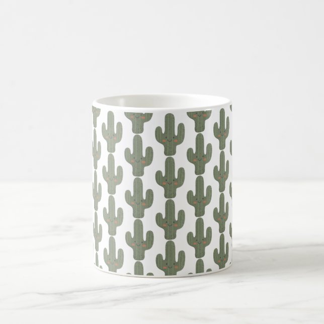 Cute Cactus coffee cup (Center)