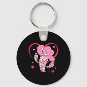 Cute Cactus Disco In Valentine's Day For Women And Keychain