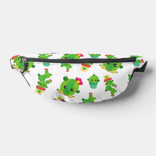 Cute Cactus, Green Cactus, Cactus Pattern Fanny Pack