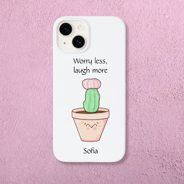 Cute Cactus in Kawaii Style  Case-Mate iPhone Case (Creator Uploaded)
