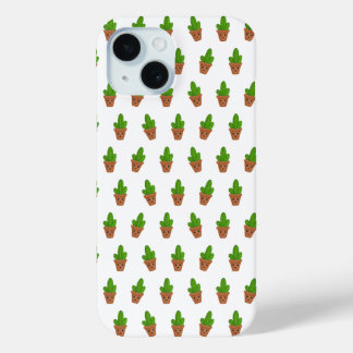 Cute Cactus Pattern Mobile Cover