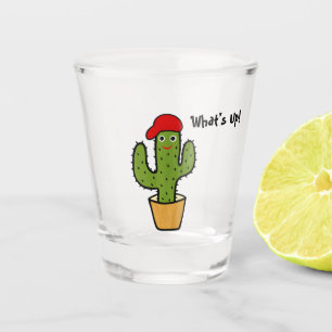 Cute cactus shot glass