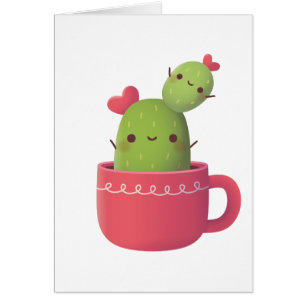 Cute Cactus, Valentines