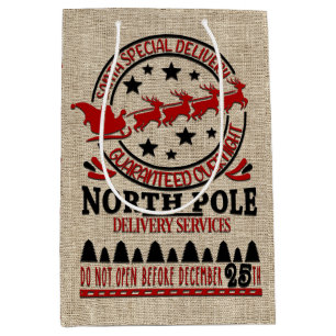 Cute cadeau officiel Père Noël Sack CADEAU SAC