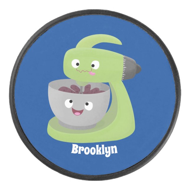 Cute cake mixer cuisine appareil dessin animé (Devant)