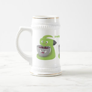 Cute cake mixer kitchen appliance cartoon beer stein