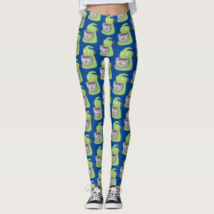 Cute cake mixer kitchen appliance cartoon leggings