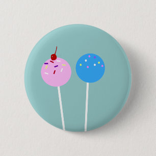 CUTE Cake Pops Button