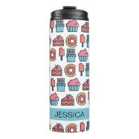 Cute Cakes and Desserts Pattern Personalised