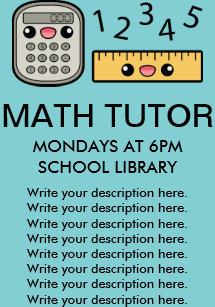 Math Tutor Flyers Zazzle Ca