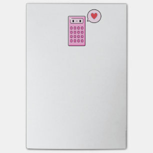 Cute Calculator Post-it Notes