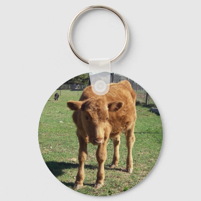 Cute Calf Keychain (Front)