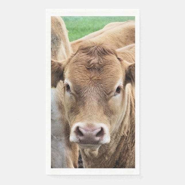 CUTE CALF NAPKIN (Front)