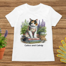 Cute Calico and Catnip Cat Lover