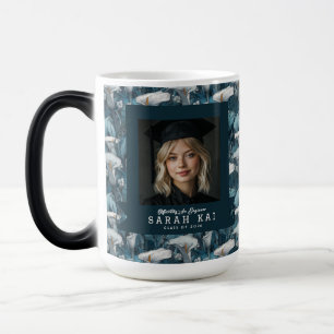 Cute Calla Lilies Floral Graduate Coffee Magic Mug