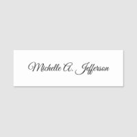 Cute Calligraphy Creative Trendy Custom Name