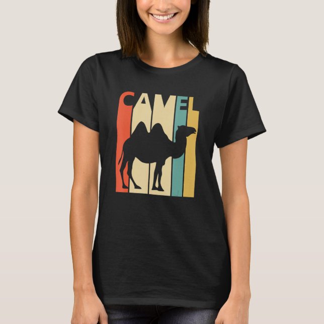 Cute Camel Animal T-Shirt (Front)