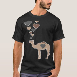 Cute Camel Hearts  Camel  I Love Camels T-Shirt