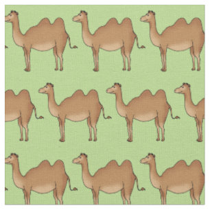 cute camel pattern fabric