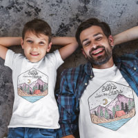 Cute Camping Family Trip