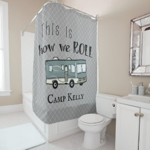 Cute Camping RV "This is How We Roll" Personalized