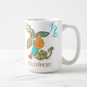 Cute Cancer Capricorn Coffee Mug