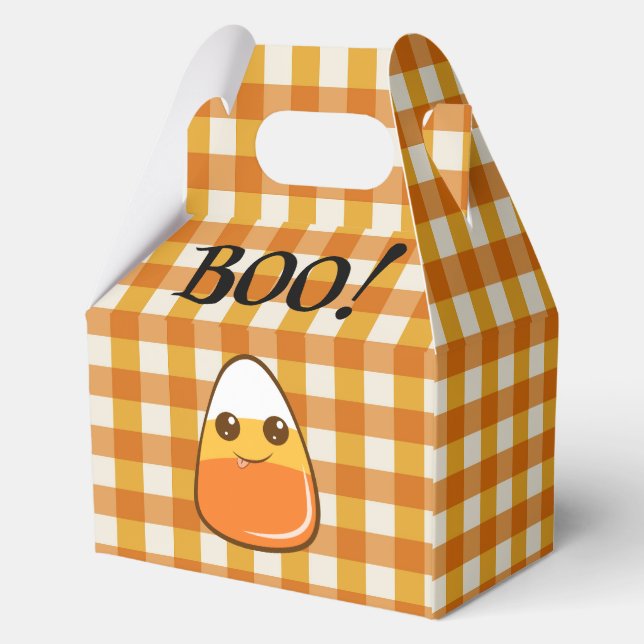 Cute candy corn favor box (Back)