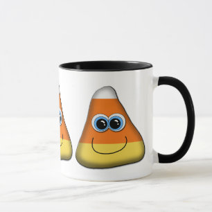 Cute Candy Corn Halloween mug