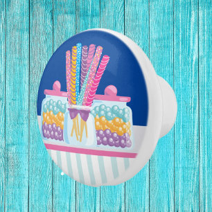 cute candy lovers kitchen shop decor Ceramic Knob
