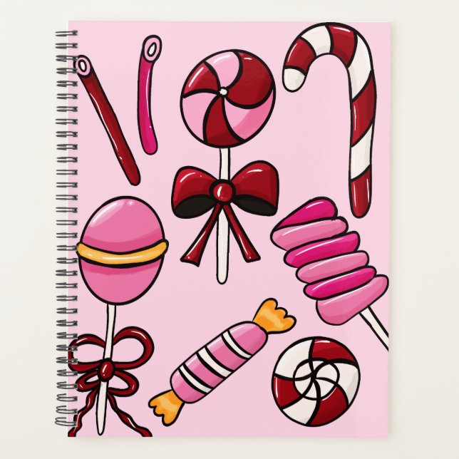 Cute  Candy   Planner (Front)