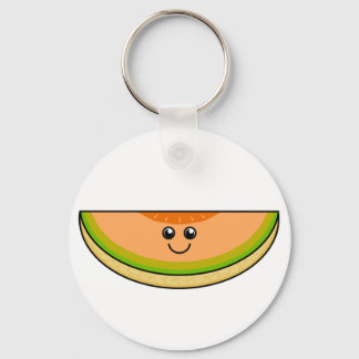 Cute Cantaloupe Keychain