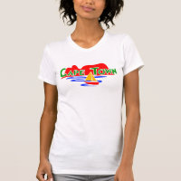 Cute Cape Town Ladies Customizable T-Shirt