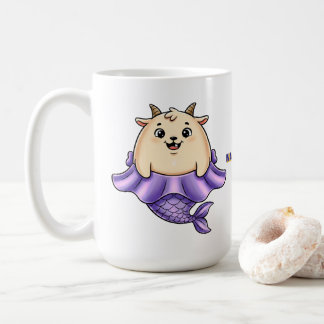 Cute Capricorn Cartoon – Whimsical Zodiac Coffee Mug