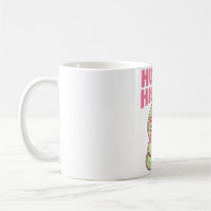 Cute Capybara Chilling With Coconut Drink Coffee Mug