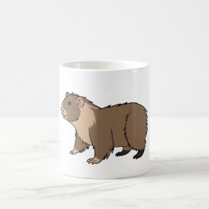 cute capybara coffee mug