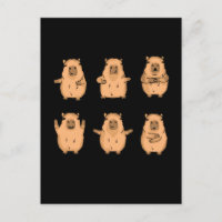 Cute Capybara Gift Women Kids Capybara