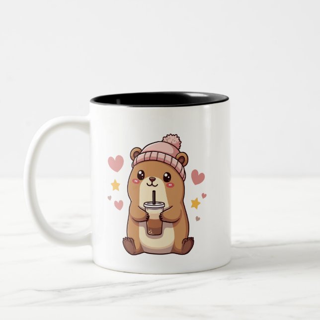 Cute Capybara Mug (Gauche)