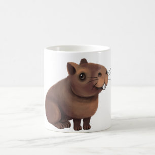 Cute Capybara Print. Coffee Mug