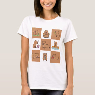 Cute Capybara Shirt Adorable & Funny Animal