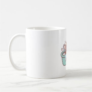 Cute Capybara Taking A Bath In Bathtub Coffee Mug