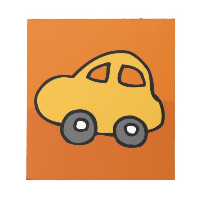 Cute CAR Notepad (Front)