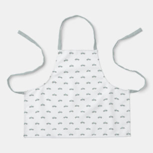 Cute Car Pattern Apron