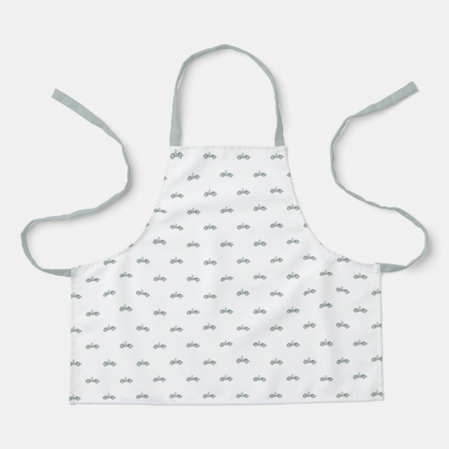Cute Car Pattern Apron (Front)