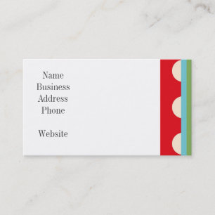 Cute Car Transportation Theme Baby Kids Gifts Business Card