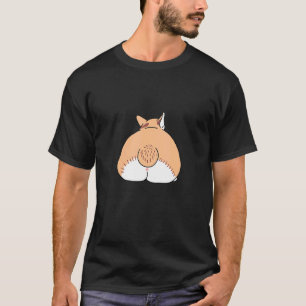 Cute Cardigan Pembroke Welsh Corgi Butt Dog Puppy T-Shirt