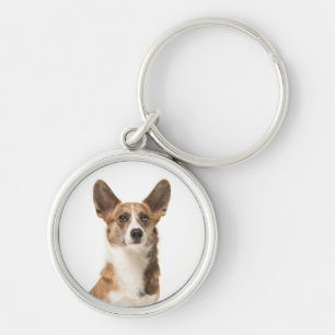 Cute Cardigan Welsh Corgi Puppy Dog Lover Keychain